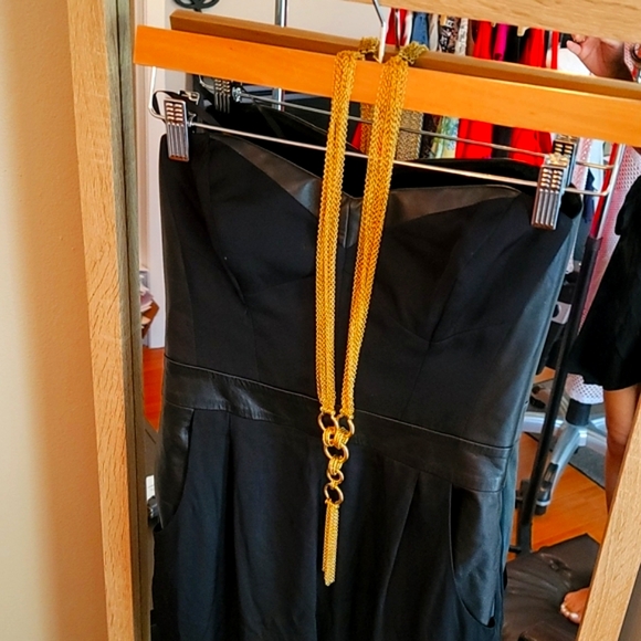 MILLY Silk Strapless Jumpsuit - Picture 7 of 9